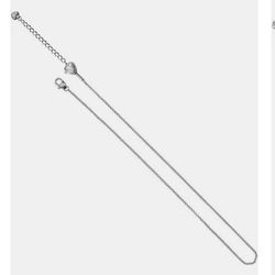 Brighton Long Silver Necklace Chain