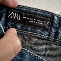 Blue Zara jeans w36