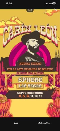 Carin Leon Tickets