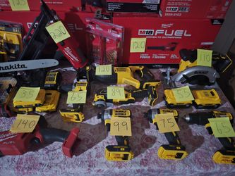 Dewalt and milwaukee tools❤️garage sale❤️