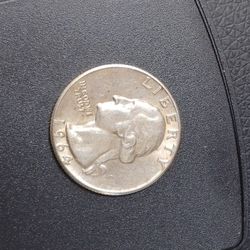 1964 Silver Quarter 