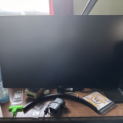 DAMAGED LG 27QN600-B 27” 75Hz Gaming Monitor