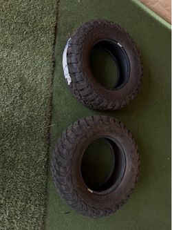 Bfg mud terrain tires 215/75/15