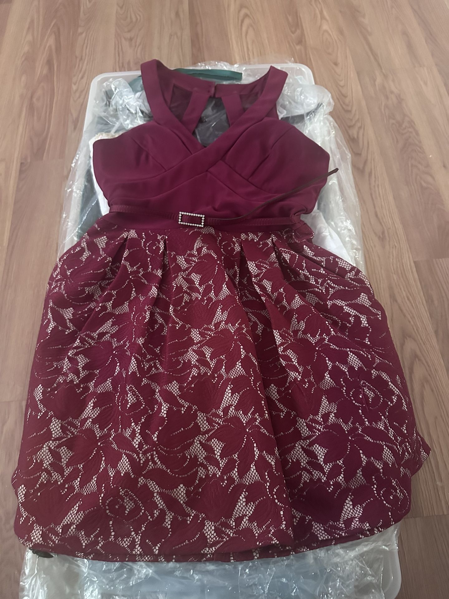 Wine Dress