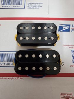 Alnico 5 Humbuckers Pickups Neck and Bridge with Springs and Screws Electric Guitar