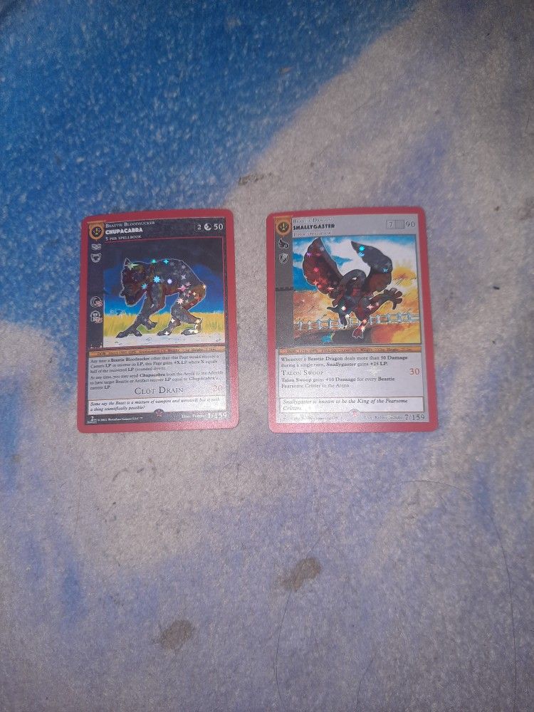 2 Shiny Meta ZOO CARDS