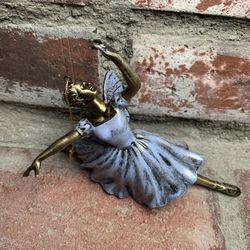 Ballerina Fairy Ornament Rare Vintage 