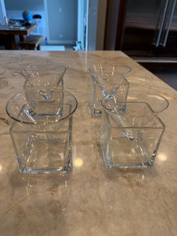 Martini/cocktail glasses