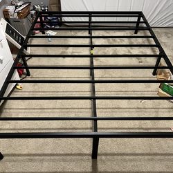 Queen metal bed frame