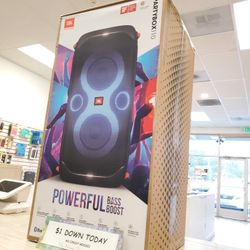 JBL PARTY BOX 110 BLUETOOTH SPEAKER BRAND NEW - $1 Down Today - NO CREDIT Needed