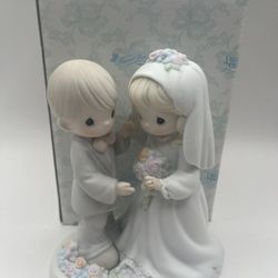 Precious Moments Collection “I Give You My Love Forever True “  Height: 6.75”