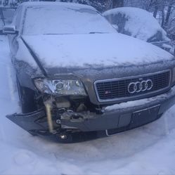 02 audi s8 parts car.