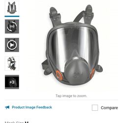 3M Full Face Mask 