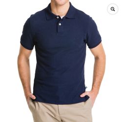 👕 Brand New Lee Uniform Navy Blue Polo Shirt – Young Men’s XL