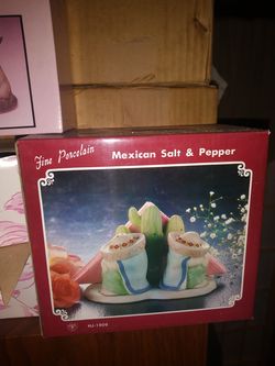 Salt and pepper shakers