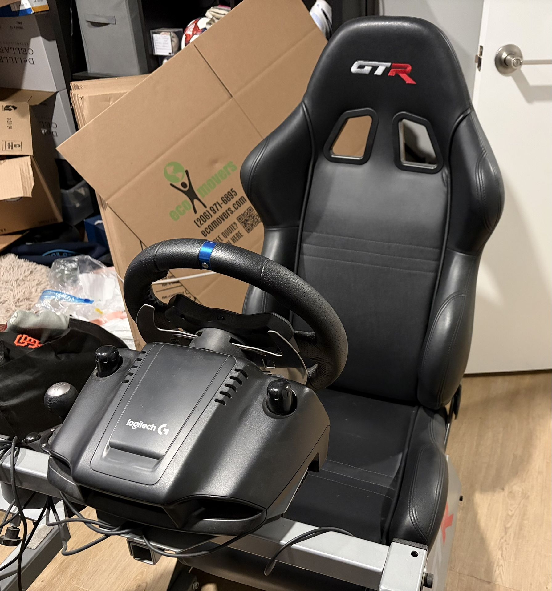 GTR Racing Simulator + G29 Wheel + Shifter