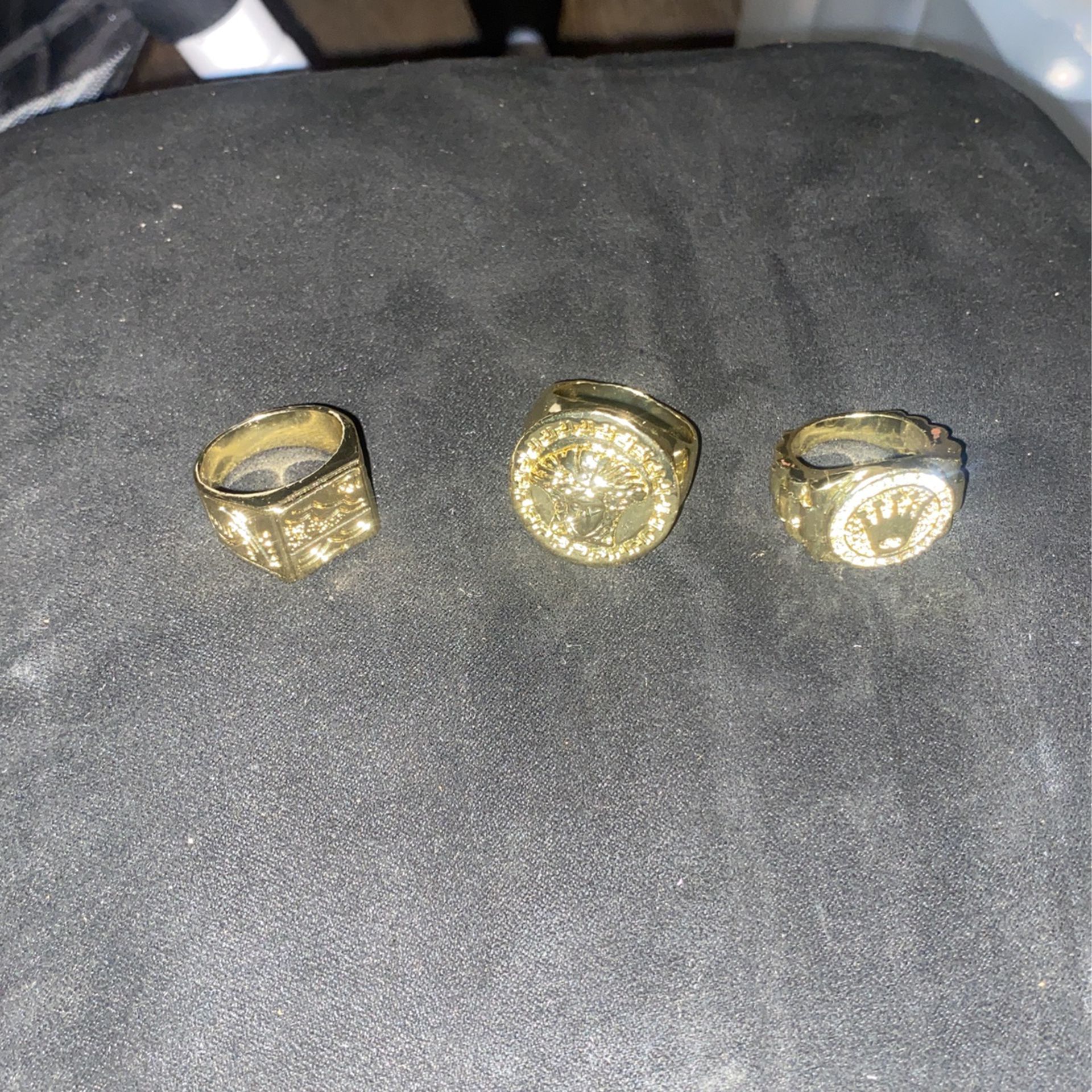 18k Gold Plated Rings 