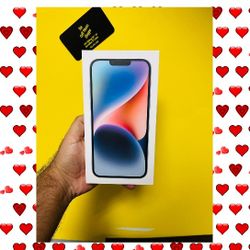 New Sealed iPhone 14 PLUS (big screen) 128Gb unlocked (Finance for $0 down and Take home today)