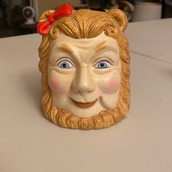 Vintage Wizard Of Oz Cowardly Lion Coin Bank 