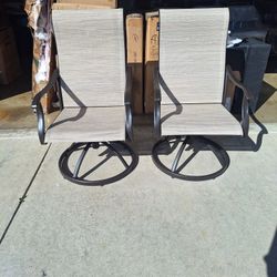 Patio/ Outdoor Swivel Chairs- NEW