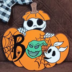 ๐ปJack Skellington Wood Sign!๐