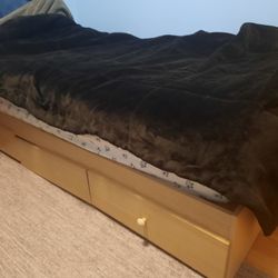 MUST GO - in Bed Frame With Storage