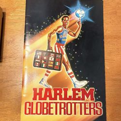 Vtg 1986 Harlem Globetrotters Basketball 60th Anniversary World Tour Program