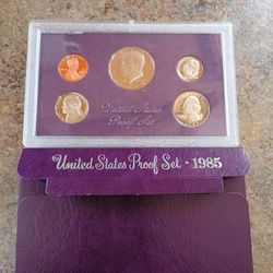 Mint 1985 , 1989, 1990, 1991 Coin Set