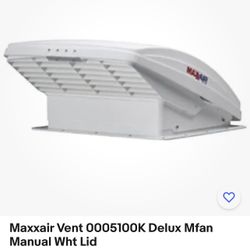 Maxxair  Maxxfan Deluxe 10-Speed Ventilator 00-05100K 