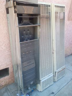 Double-sided wall heater