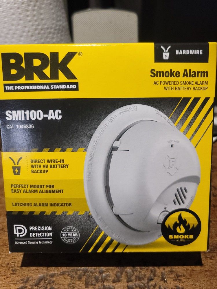 Smoke Alarm Battery/ 120 Volt $10 Each