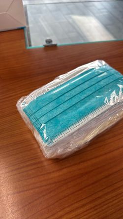 Disposable face mask 38 count
