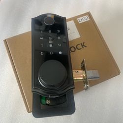 Smart Door Lock with Fingerprint , Keypad, Card, Key and App Control Deadbolt