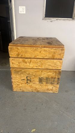 Plyometric box