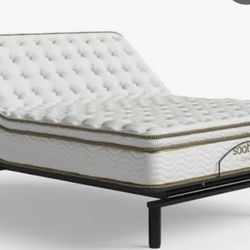 Adjustable twin bed