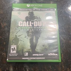 Call Of Duty Modern Warfare Remasterd