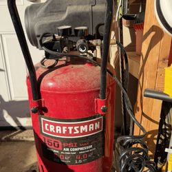 🛠️ Craftsman 20 Gallon Air Compressor – 1.5 HP – Oil Free