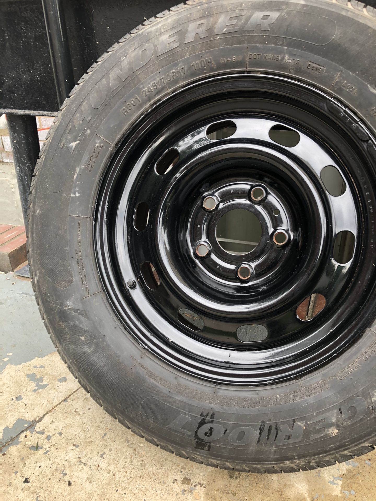 Dodge Ram 1500 rims and tires