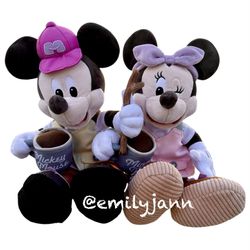 Mickey and Minnie Mouse Plushies 
