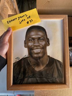 Lonnie Young Signed Photo