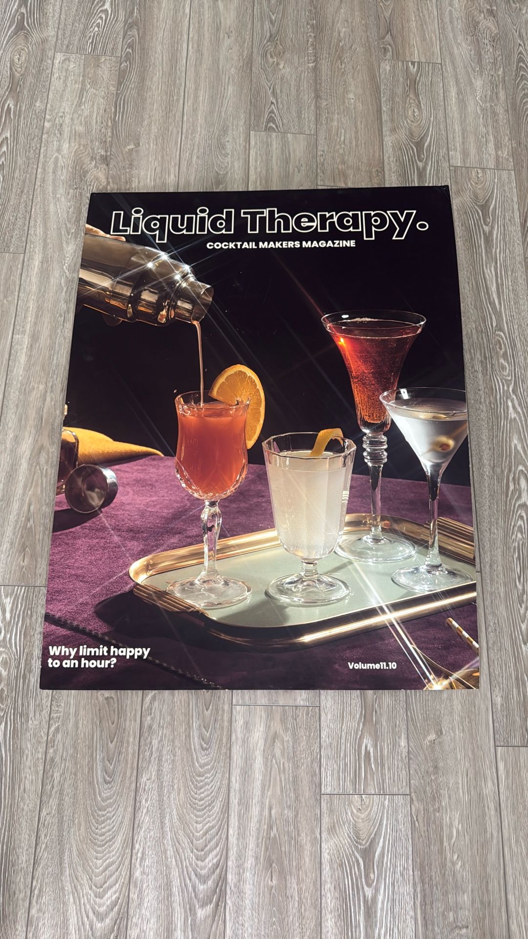 Liquid therapy large Art 39.5” x 30”