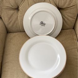 Eight China Plates