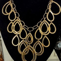 Gold Stainless Steel Necklace 