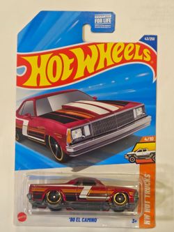 HOT WHEELS . HOT TRUCKS . 1980 CHEVY EL CAMINO SS.