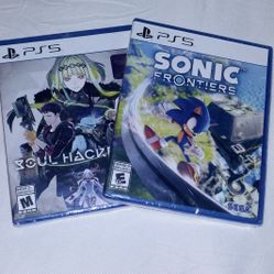 Sonic Frontiers/ Soul Hackers 2 PS5 Game Bundle 