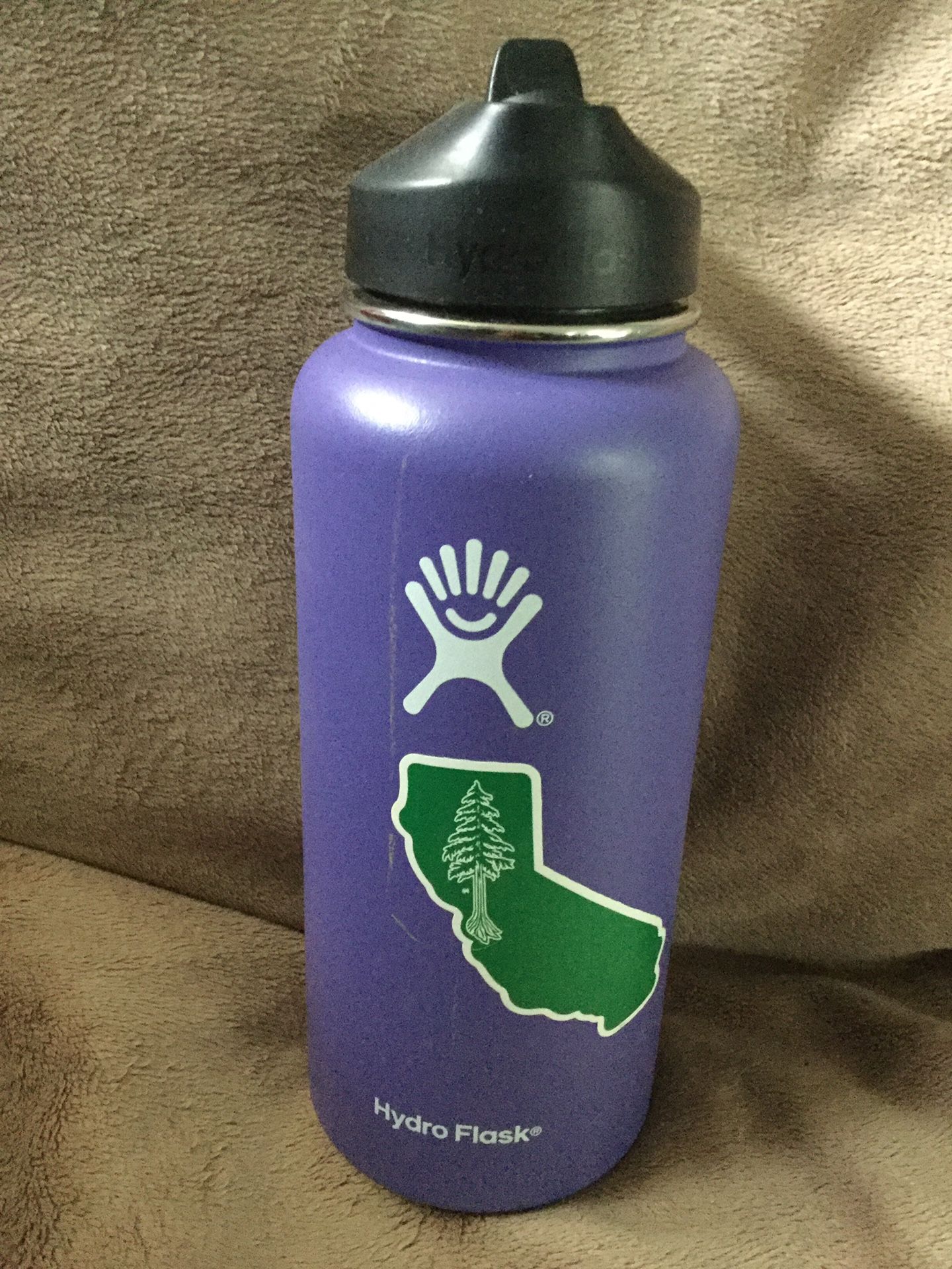 Hydro Flask 32oz wide mouth Purple