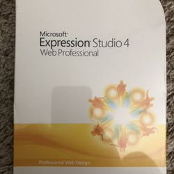 Microsoft Expression Studio 4 Web Professional (Factory Sealed) 