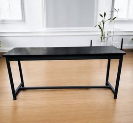 Black Wooden Table