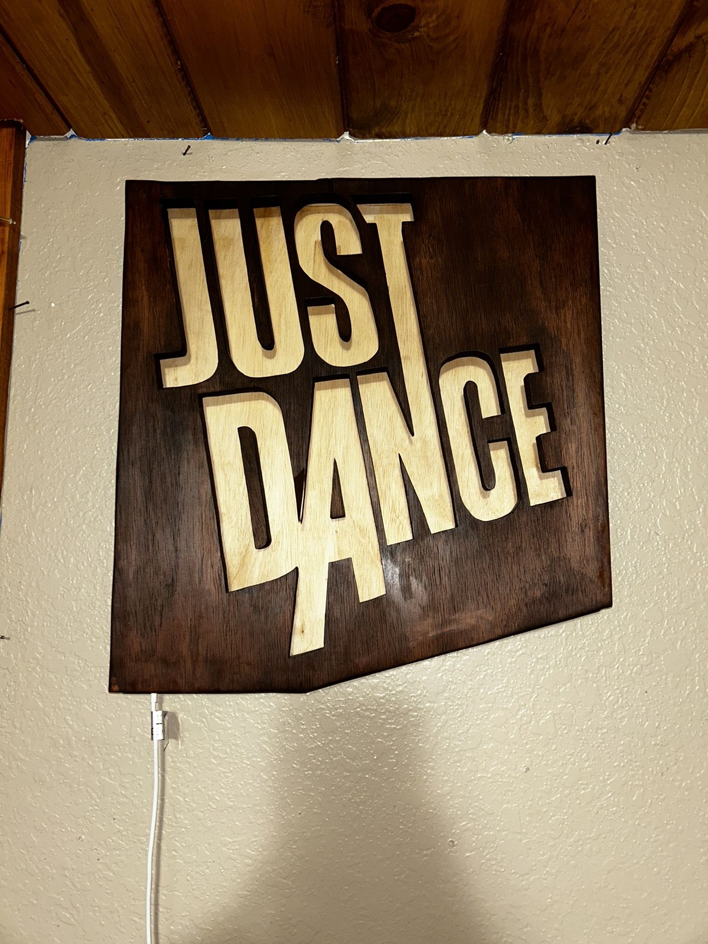 Just Dance Wall Sign