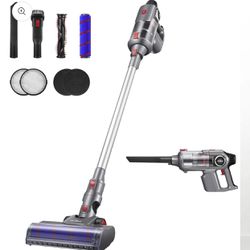 Kealive Cordless Vacuum Cleaner, 23000pa Stick Vacuum 4 in 1, 70 Minutes Runtime, Rechargeable, Hard Floor Carpet Pet Hair Cleaner